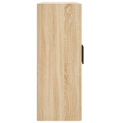 vidaXL Armoires murales 2 pcs Chêne Sonoma Bois d'ingénierie