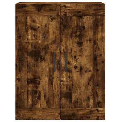 vidaXL Wandschränke 2 Stk. Räuchereiche Holzwerkstoff