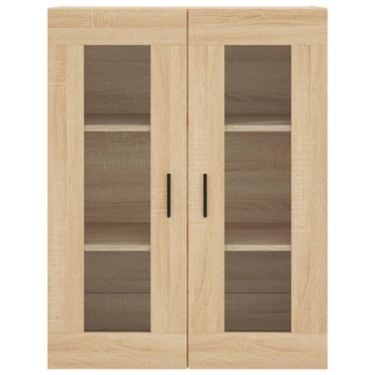 vidaXL Highboard Sonoma-Eiche 69,5x34x180 cm Holzwerkstoff