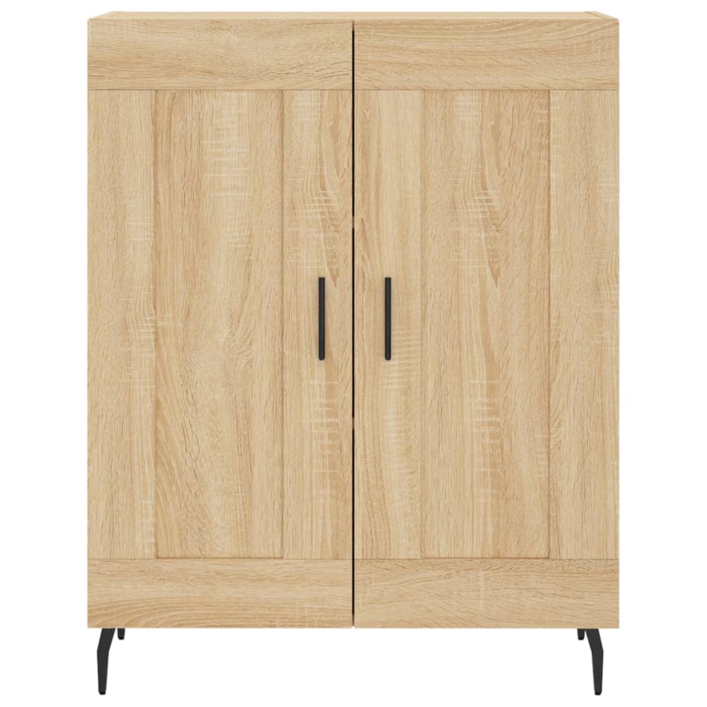 vidaXL Highboard Sonoma-Eiche 69,5x34x180 cm Holzwerkstoff