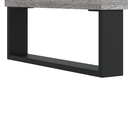vidaXL Highboard gris Sonoma 69,5x34x180 cm en bois d'ingénierie