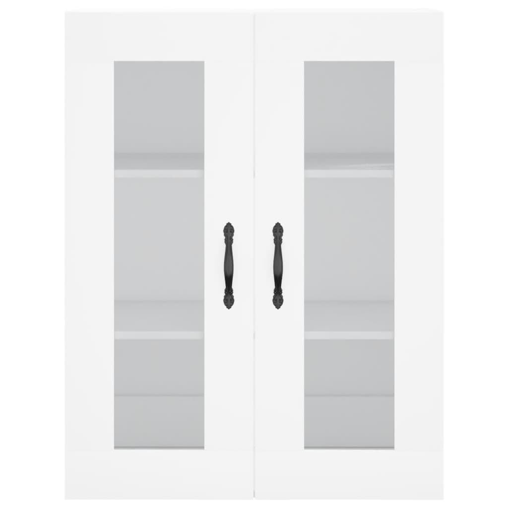 vidaXL Highboard Weiß 69,5x34x180 cm Holzwerkstoff