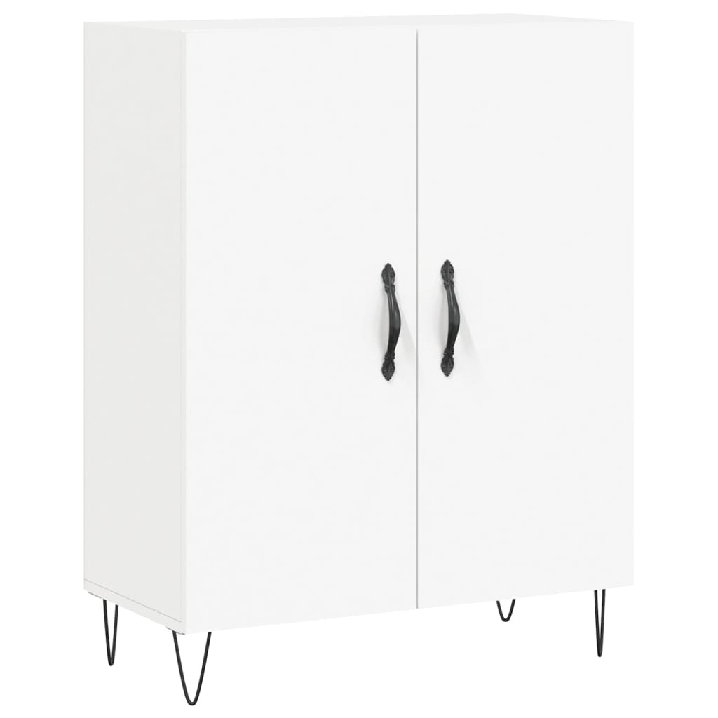 vidaXL Highboard Weiß 69,5x34x180 cm Holzwerkstoff