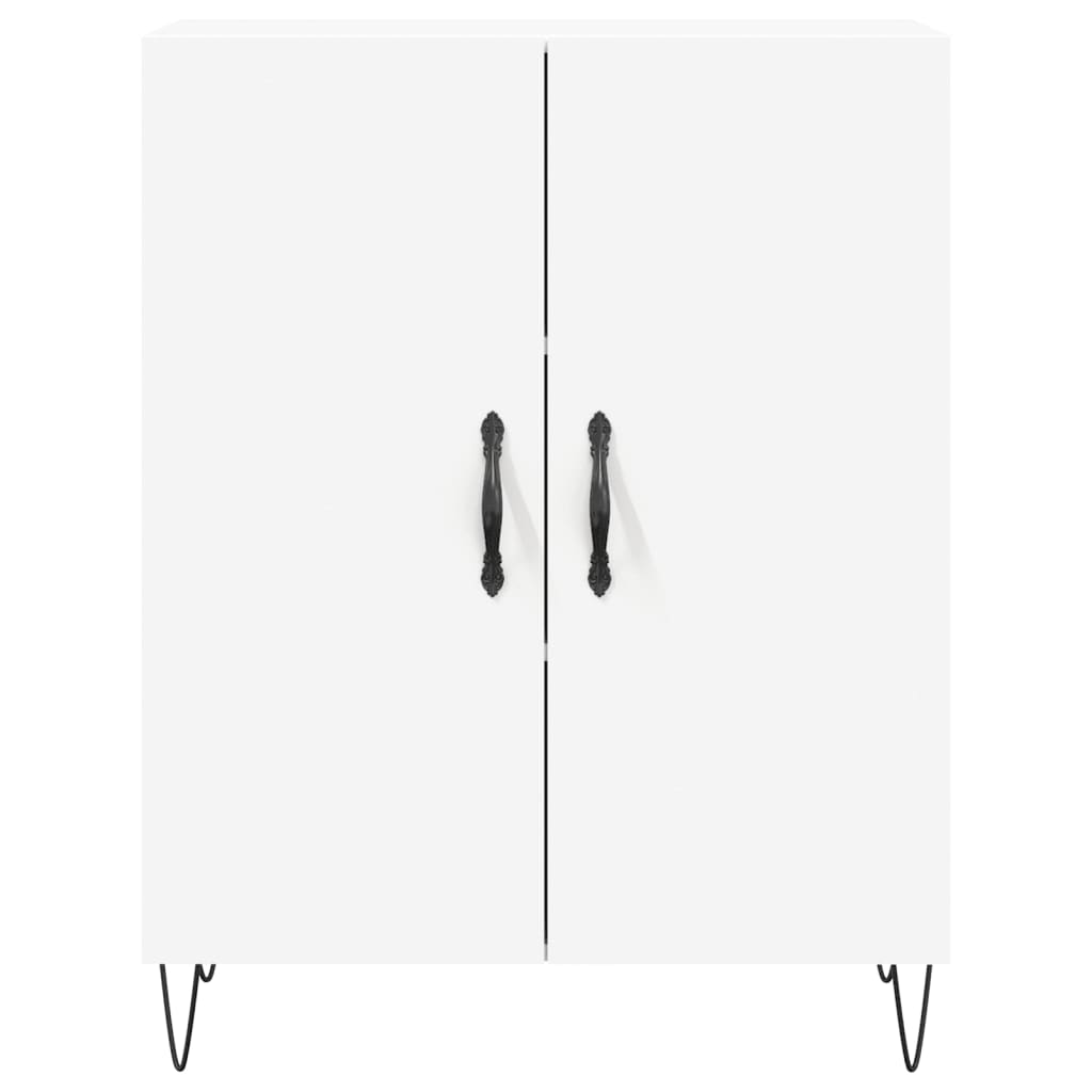 vidaXL Highboard Weiß 69,5x34x180 cm Holzwerkstoff