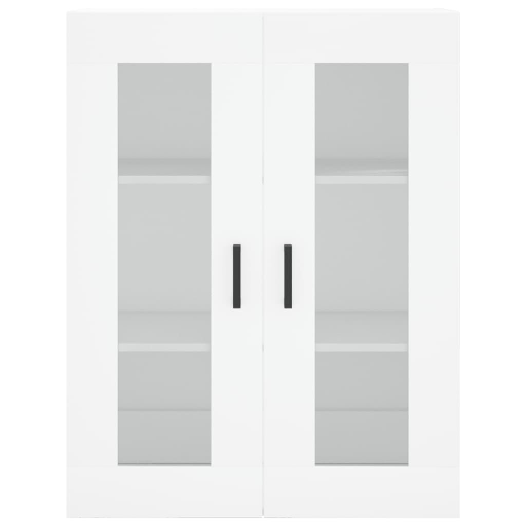 Highboard Weiß 69,5x34x180 cm Holzwerkstoff