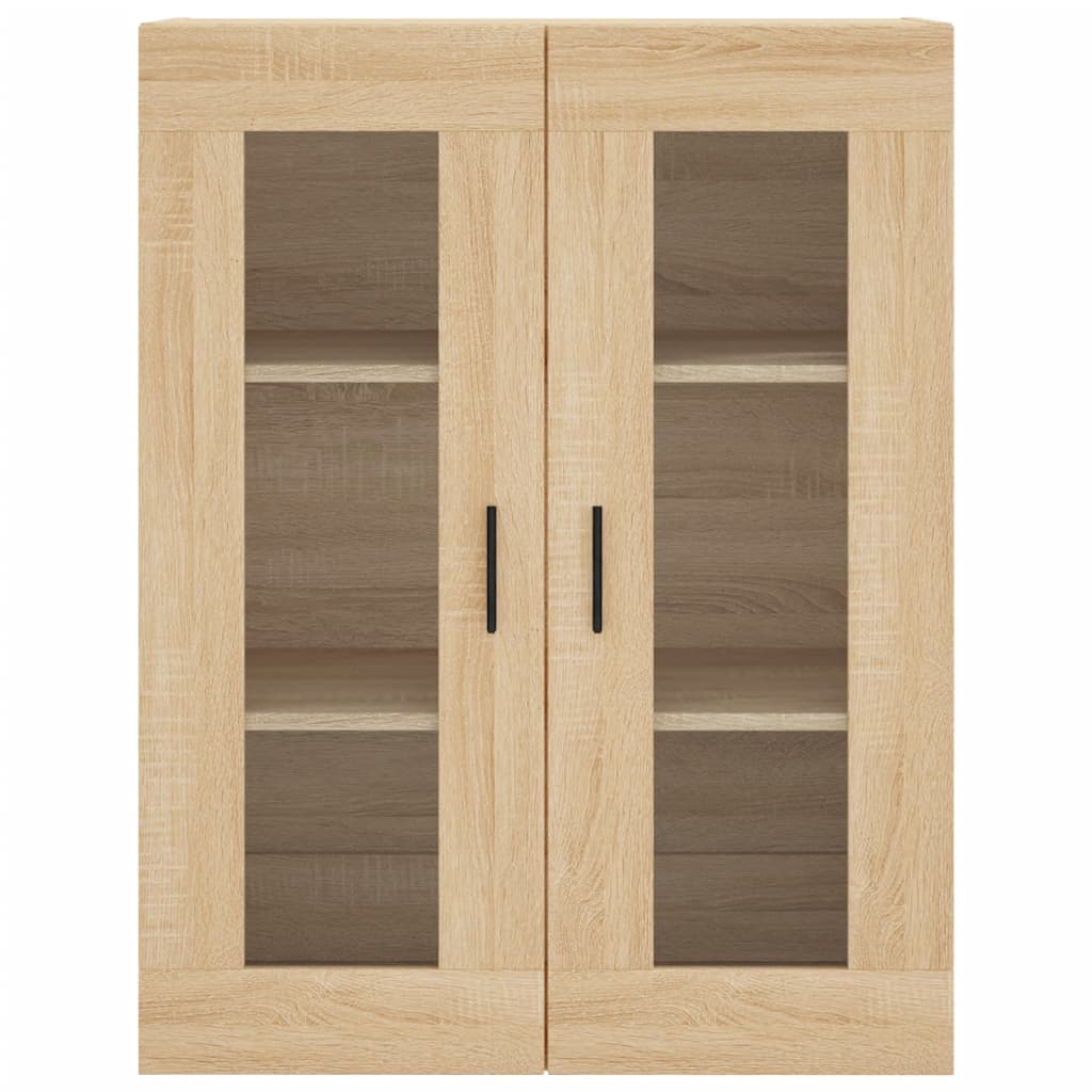 vidaXL Highboard Sonoma-Eiche 69,5x34x180 cm Holzwerkstoff