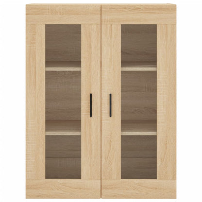 vidaXL Highboard Sonoma-Eiche 69,5x34x180 cm Holzwerkstoff
