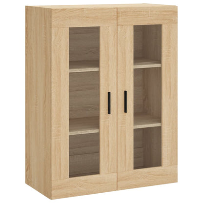 vidaXL Vaisselier chêne Sonoma 69,5x34x180 cm Aggloméré