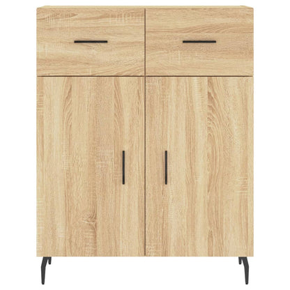 vidaXL Vaisselier chêne Sonoma 69,5x34x180 cm Aggloméré