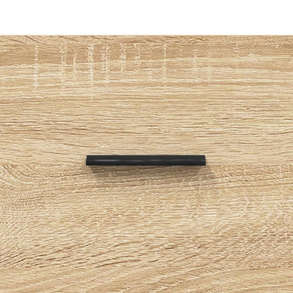 vidaXL Highboard Sonoma-Eiche 69,5x34x180 cm Holzwerkstoff