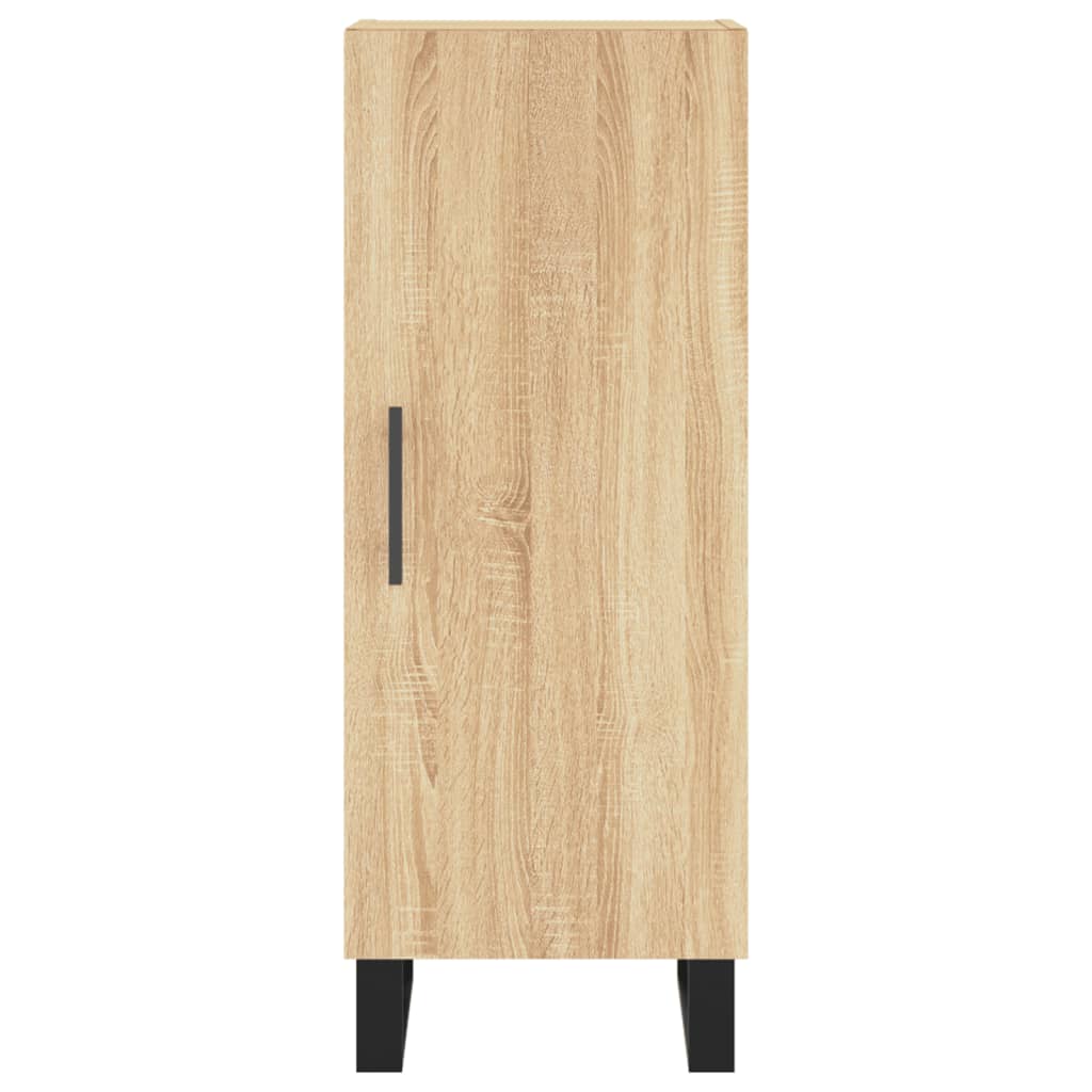 Highboard vidaXL chêne Sonoma 34,5x34x180 cm Aggloméré