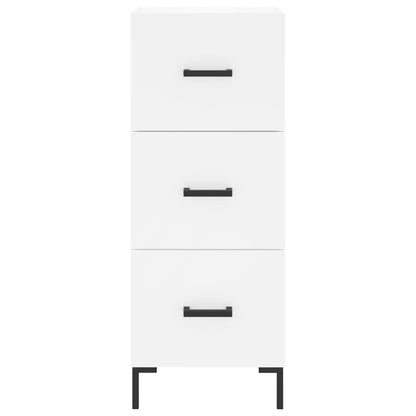 vidaXL Highboard Weiß 34,5x34x180 cm Holzwerkstoff