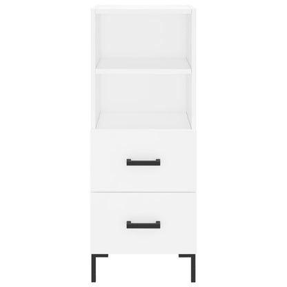 vidaXL Highboard Weiß 34,5x34x180 cm Holzwerkstoff