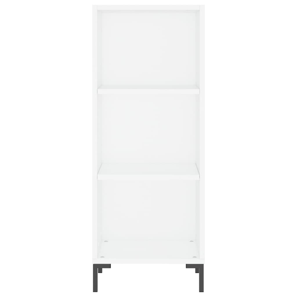 vidaXL Highboard Weiß 34,5x34x180 cm Holzwerkstoff