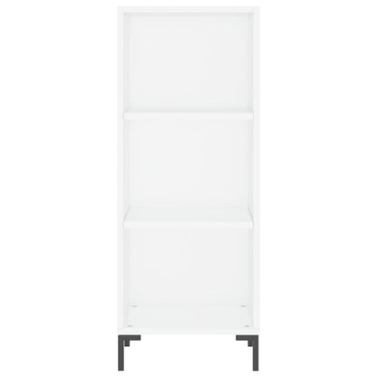 vidaXL Highboard Weiß 34,5x34x180 cm Holzwerkstoff