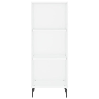 Highboard Weiß 34,5x34x180 cm Holzwerkstoff