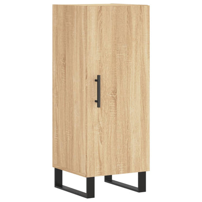 vidaXL Highboard Sonoma-Eiche 34,5x34x180 cm Holzwerkstoff