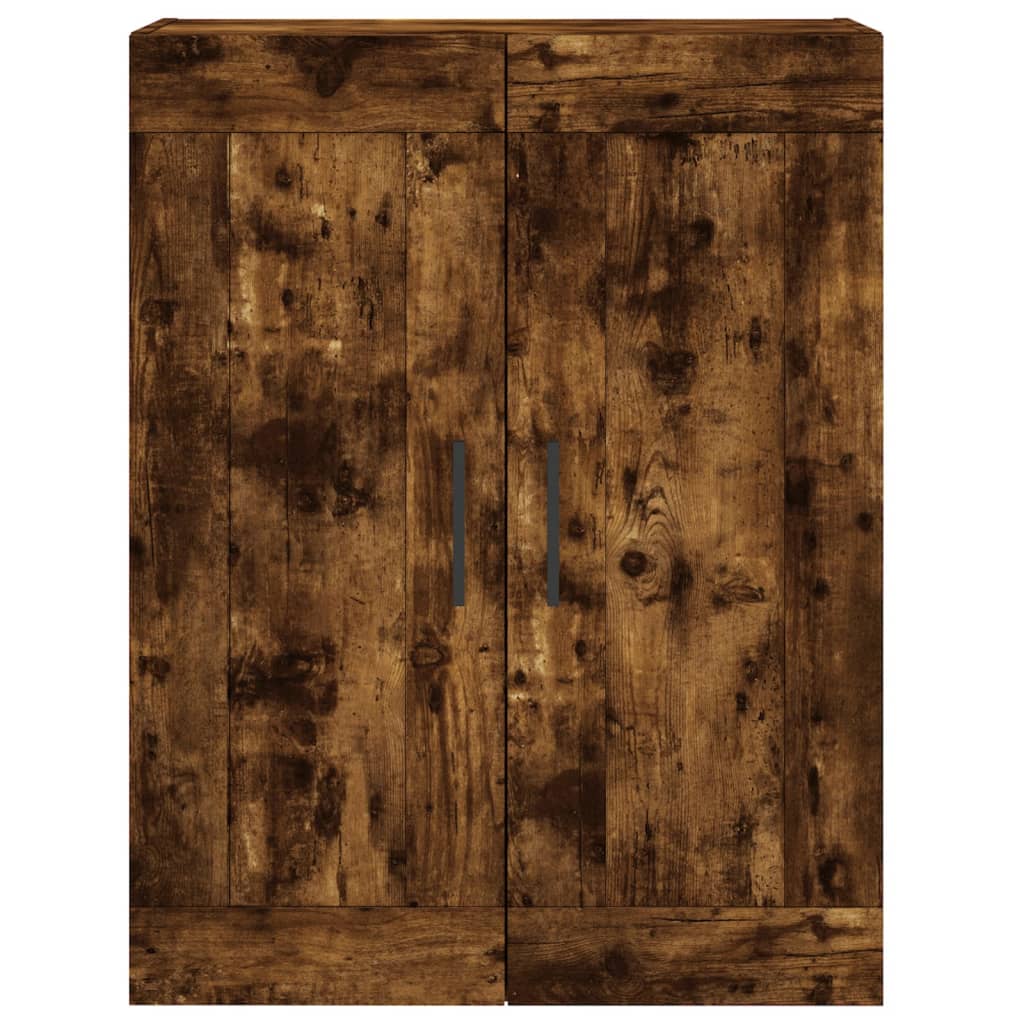 vidaXL Highboard Räuchereiche 69,5x34x180 cm Holzwerkstoff