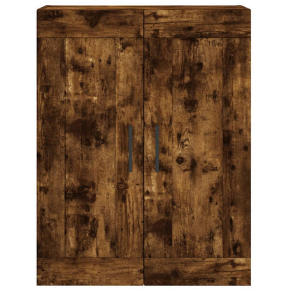 vidaXL Highboard Räuchereiche 69,5x34x180 cm Holzwerkstoff