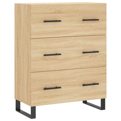 vidaXL Vaisselier chêne Sonoma 69,5x34x180 cm Aggloméré