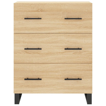 vidaXL Vaisselier chêne Sonoma 69,5x34x180 cm Aggloméré