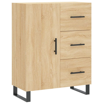 vidaXL Vaisselier chêne Sonoma 69,5x34x180 cm Aggloméré