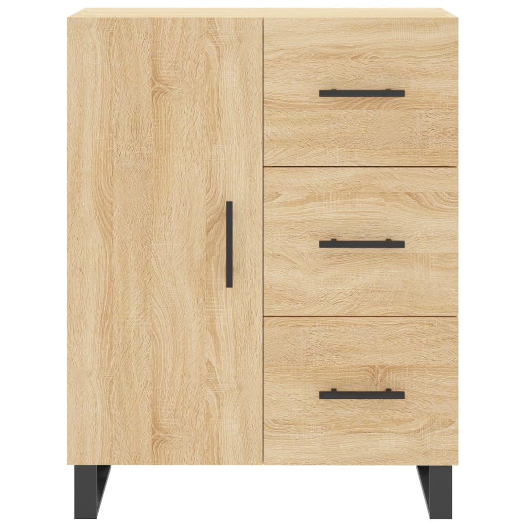 vidaXL Vaisselier chêne Sonoma 69,5x34x180 cm Aggloméré