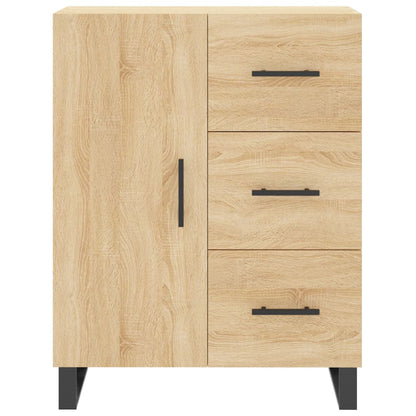 vidaXL Vaisselier chêne Sonoma 69,5x34x180 cm Aggloméré
