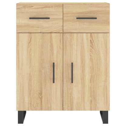 vidaXL Vaisselier chêne Sonoma 69,5x34x180 cm Aggloméré