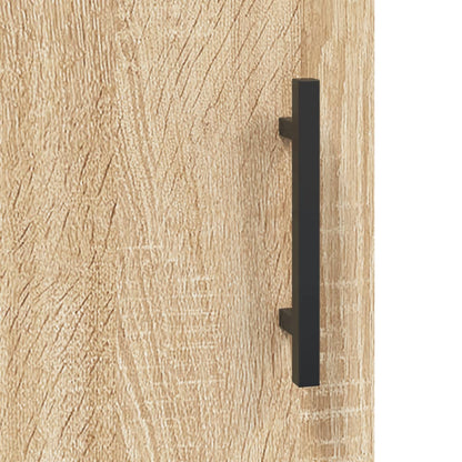 vidaXL Vaisselier chêne Sonoma 69,5x34x180 cm Aggloméré