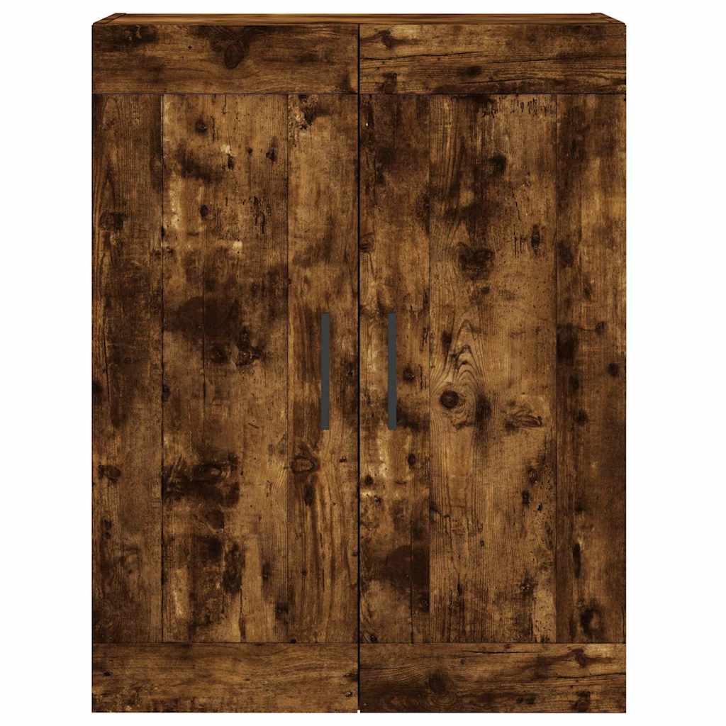 vidaXL Highboard Räuchereiche 69,5x34x180 cm Holzwerkstoff