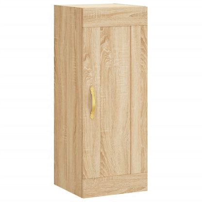 vidaXL Highboard Sonoma-Eiche 34,5x34x180 cm Holzwerkstoff