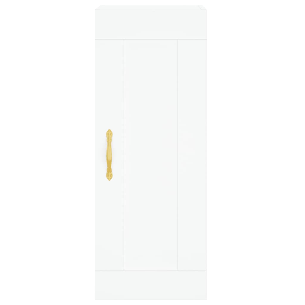vidaXL Highboard Weiß 34,5x34x180 cm Holzwerkstoff