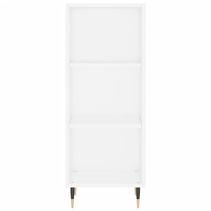 vidaXL Highboard Weiß 34,5x34x180 cm Holzwerkstoff