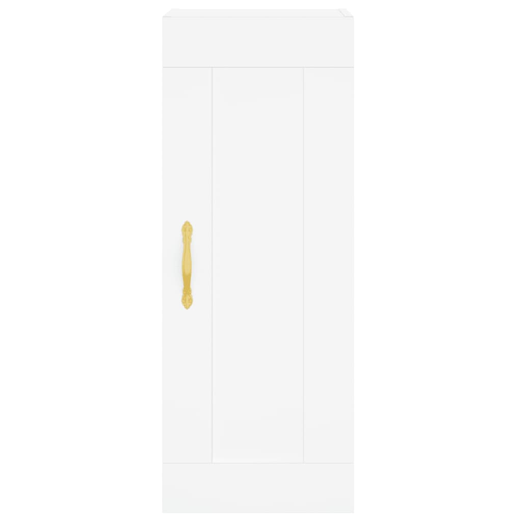 vidaXL Highboard Weiß 34,5x34x180 cm Holzwerkstoff