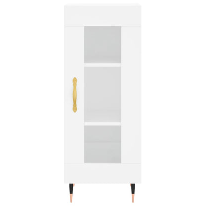 vidaXL Highboard Weiß 34,5x34x180 cm Holzwerkstoff