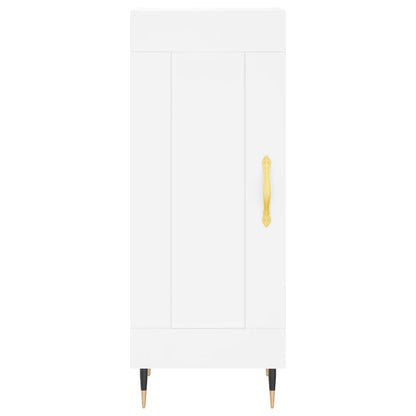 vidaXL Highboard Weiß 34,5x34x180 cm Holzwerkstoff