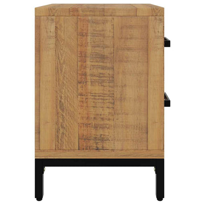 vidaXL Tables de chevet 2 pcs 36x30x45 cm bois de pin massif