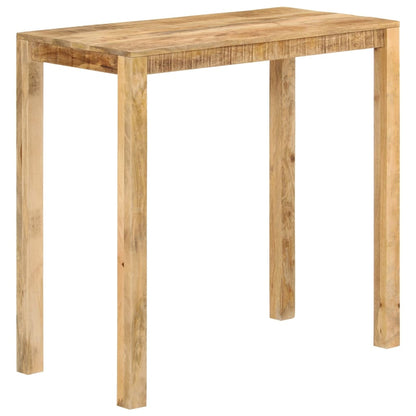 vidaXL Table de bar 112x55x108 cm en bois de manguier massif