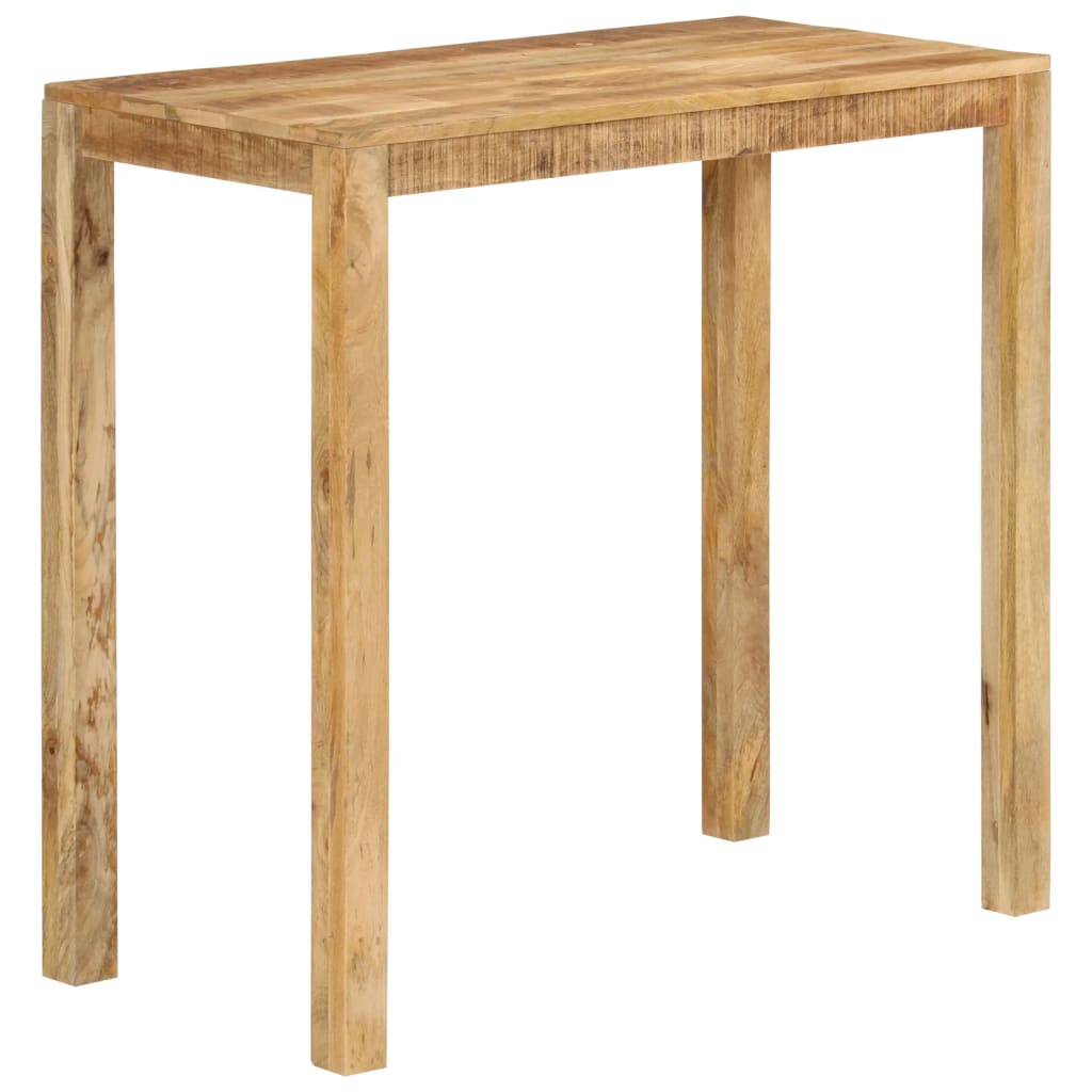vidaXL Table de bar 112x55x108 cm en bois de manguier massif