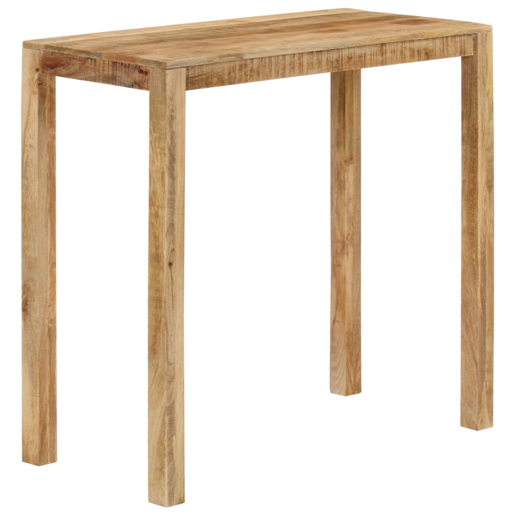 vidaXL Table de bar 112x55x108 cm en bois de manguier massif