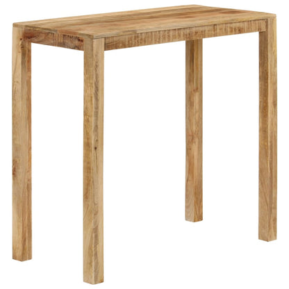 vidaXL Table de bar 112x55x108 cm en bois de manguier massif