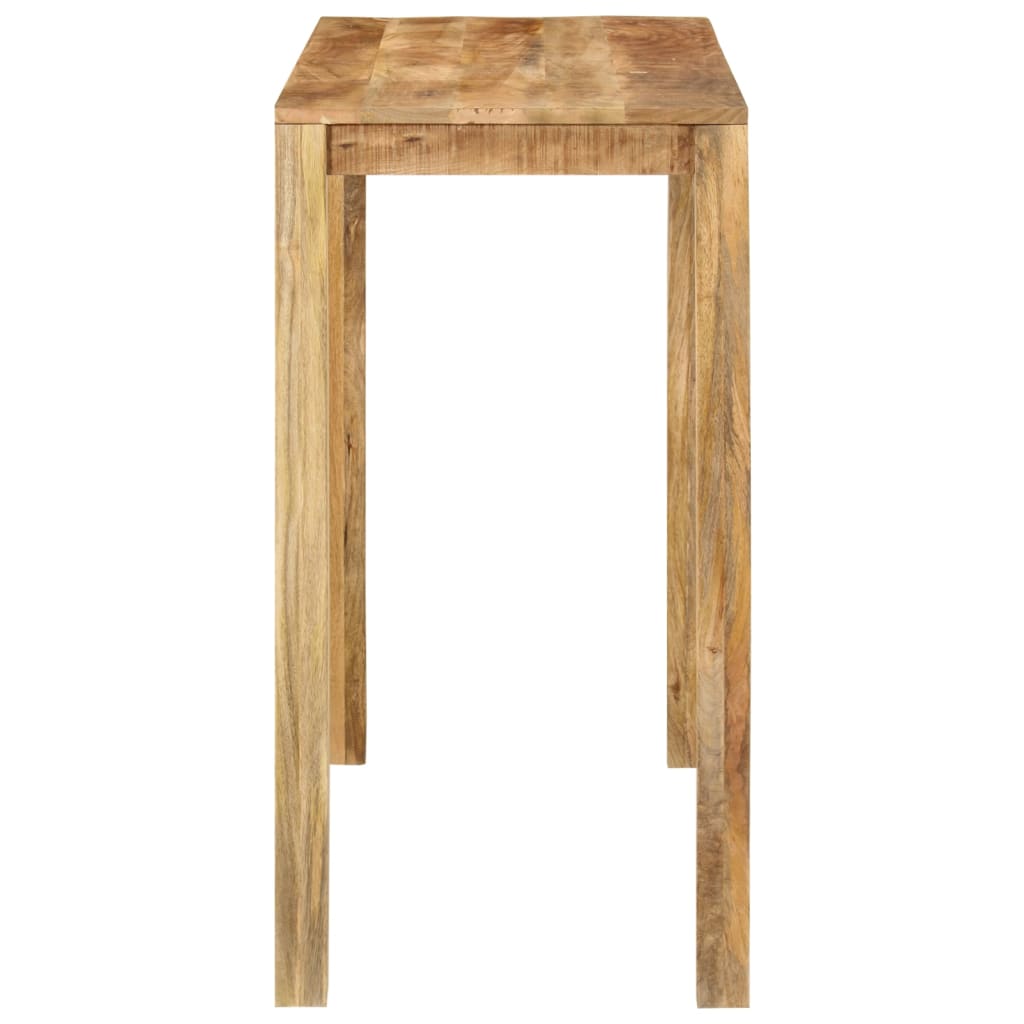 vidaXL Table de bar 112x55x108 cm en bois de manguier massif