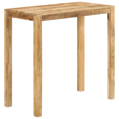vidaXL Table de bar 112x55x108 cm en bois de manguier massif