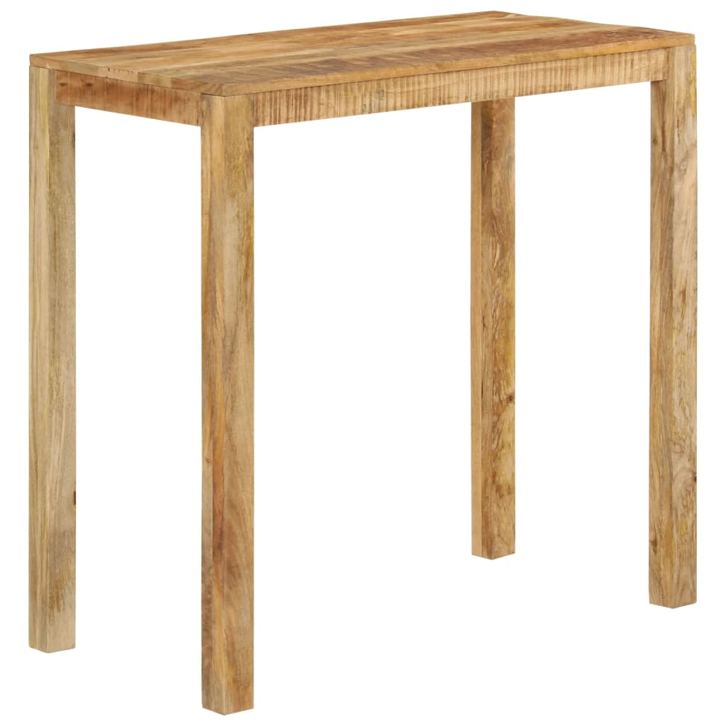 vidaXL Table de bar 112x55x108 cm en bois de manguier massif
