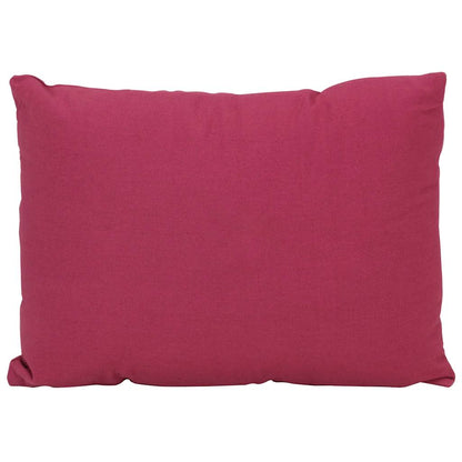 vidaXL Lot de 7 coussins décoratifs en tissu rose