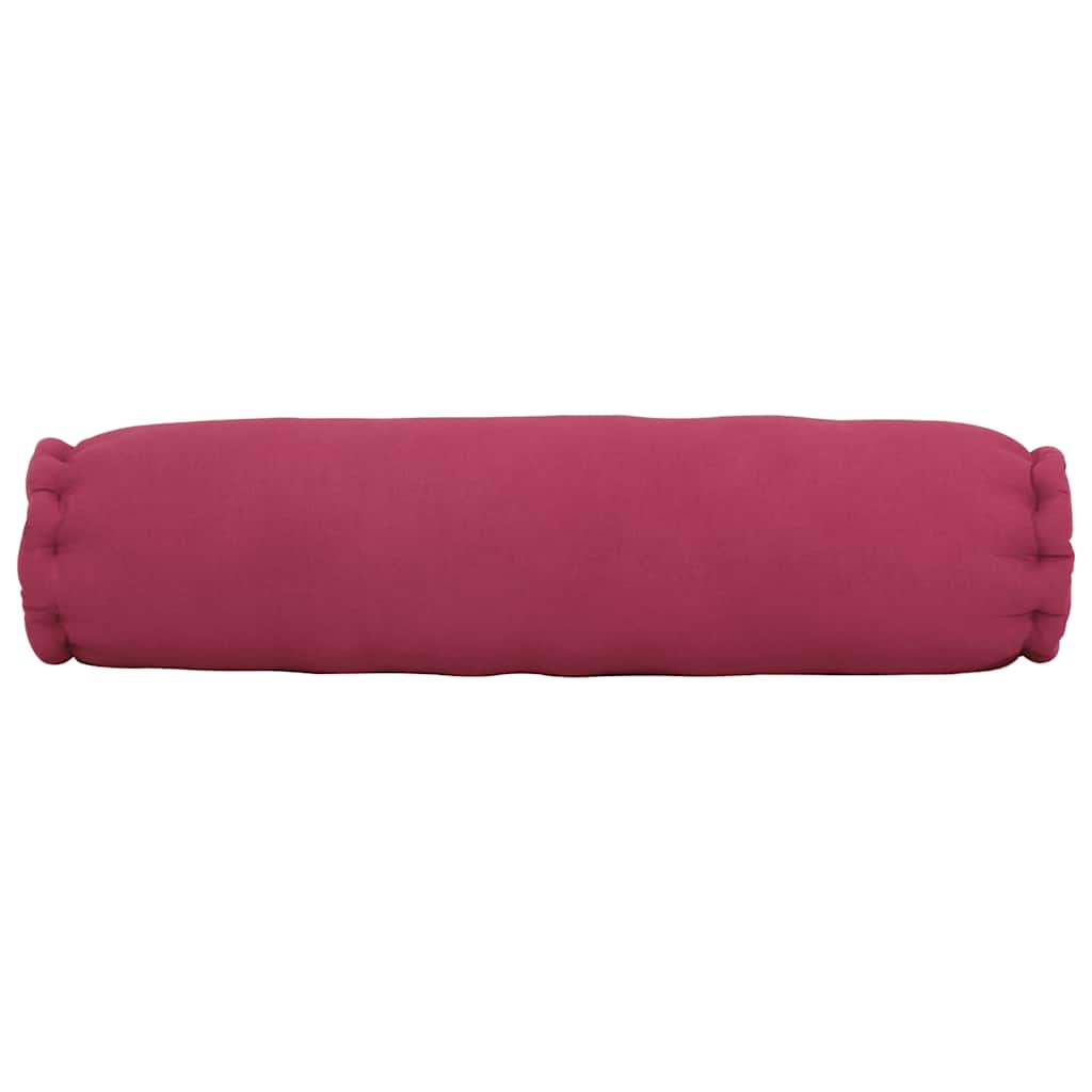 vidaXL Lot de 7 coussins décoratifs en tissu rose