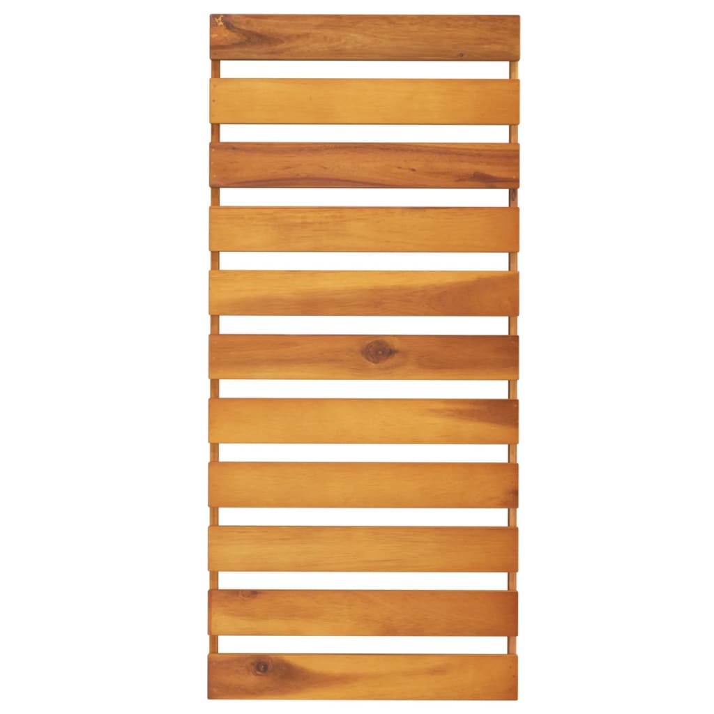 vidaXL Klappregal 3 Böden Braun 70x31x63 cm Massivholz Akazie
