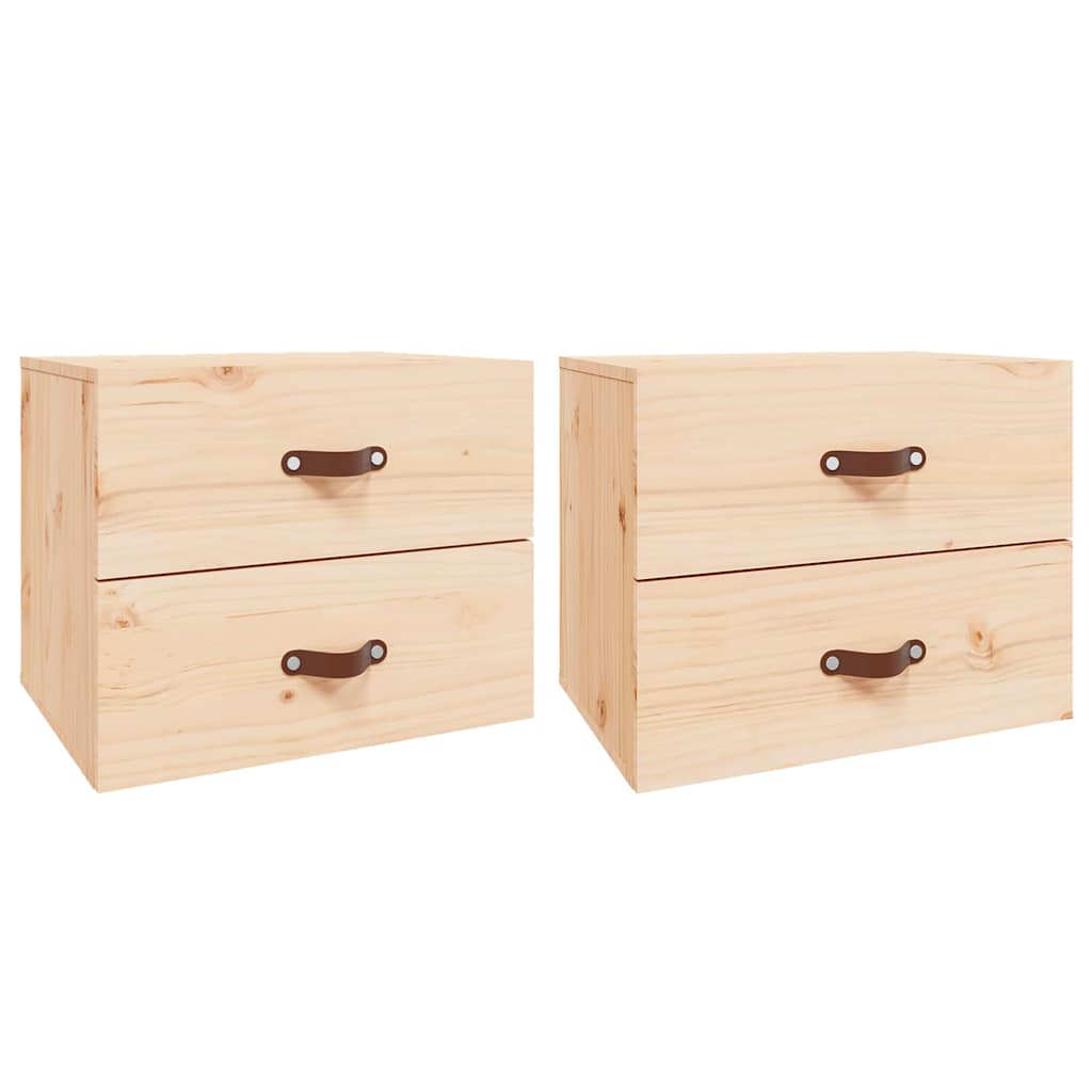 vidaXL Wand-Nachttische 2 Stk. 50x36x40 cm