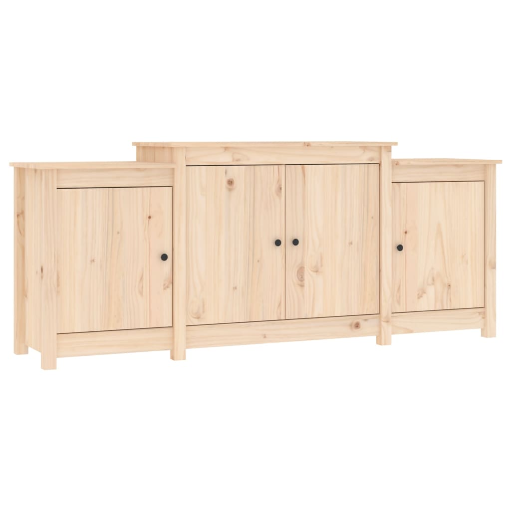 vidaXL Buffet 164 x 37 x 68 cm Bois de pin massif